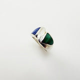Anillo de Lapislazuli y Malaquita - Anillos