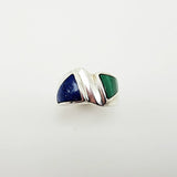 Anillo de Lapislazuli y Malaquita - Anillos