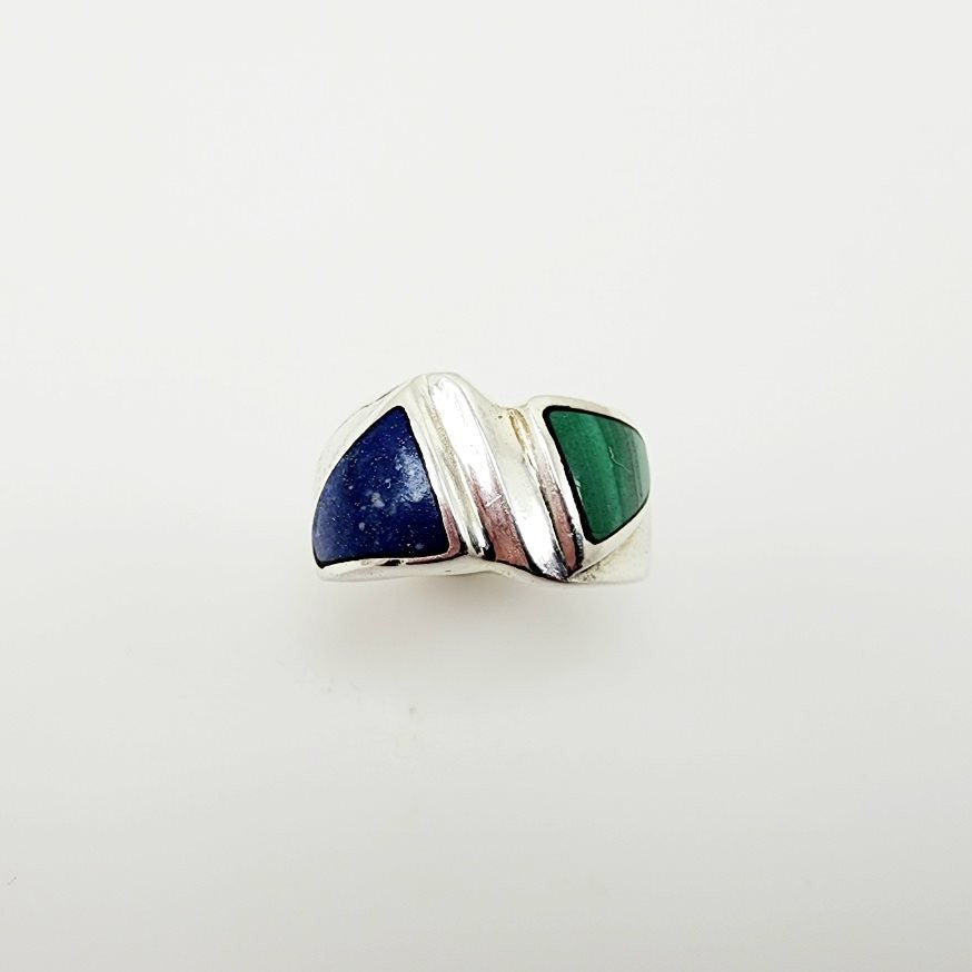 Anillo de Lapislazuli y Malaquita - Anillos