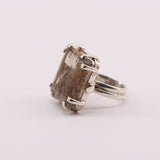 Anillo de Lodolito o cuarzo musgoso - Anillos