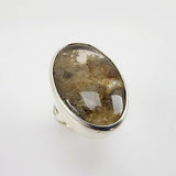 Anillo de Lodolito o cuarzo musgoso - Anillos