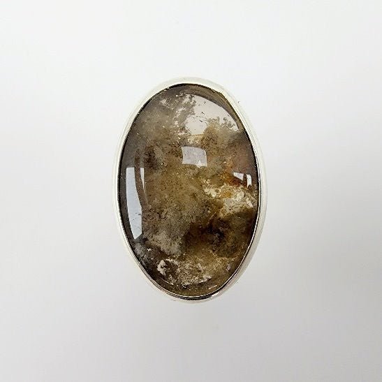 Anillo de Lodolito o cuarzo musgoso - Anillos