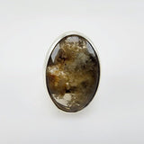 Anillo de Lodolito o cuarzo musgoso - Anillos