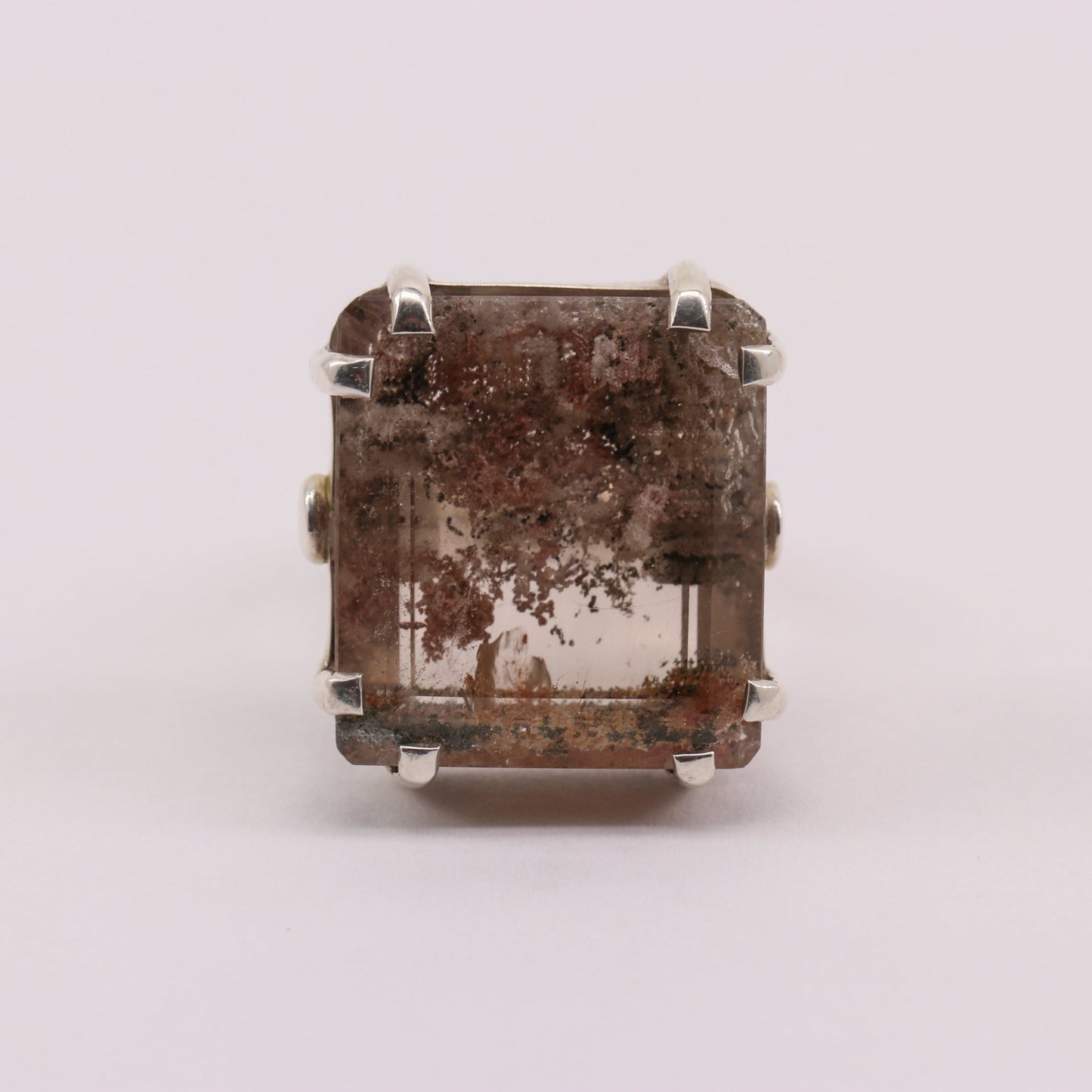 Anillo de Lodolito o cuarzo musgoso - Anillos
