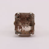 Anillo de Lodolito o cuarzo musgoso - Anillos