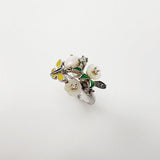 Anillo de Nacar, Ópalo welo y cubic zirconia - Anillos