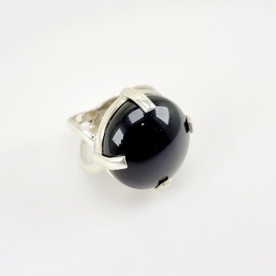 Anillo de obsidiana arco iris - Anillos