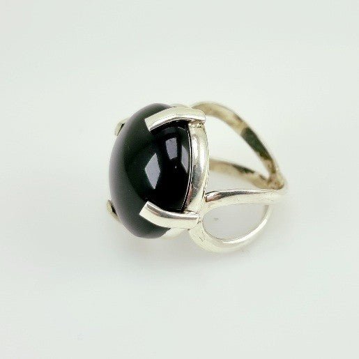 Anillo de obsidiana arco iris - Anillos