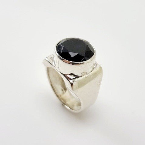 Anillo de Obsidiana negra - Anillos