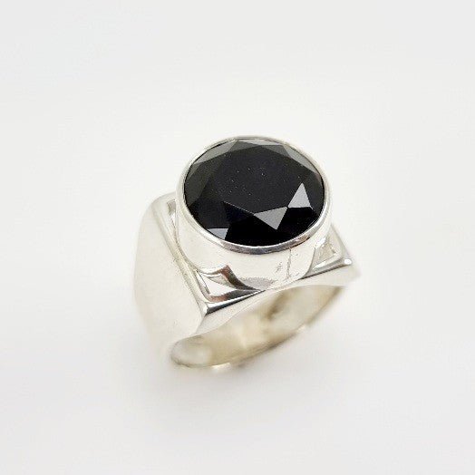 Anillo de Obsidiana negra - Anillos