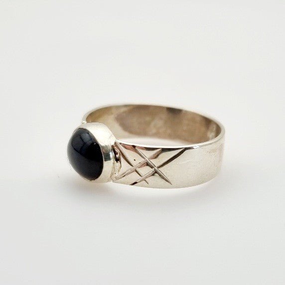 Anillo de Ónix en Plata 950- Anillos