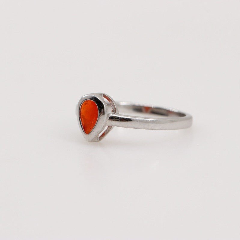 Anillo de Ópalo De Fuego - Anillos