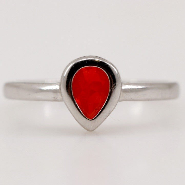 Anillo de Ópalo De Fuego - Anillos