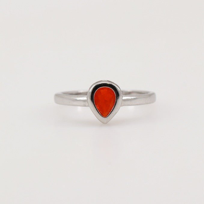 Anillo de Ópalo De Fuego - Anillos