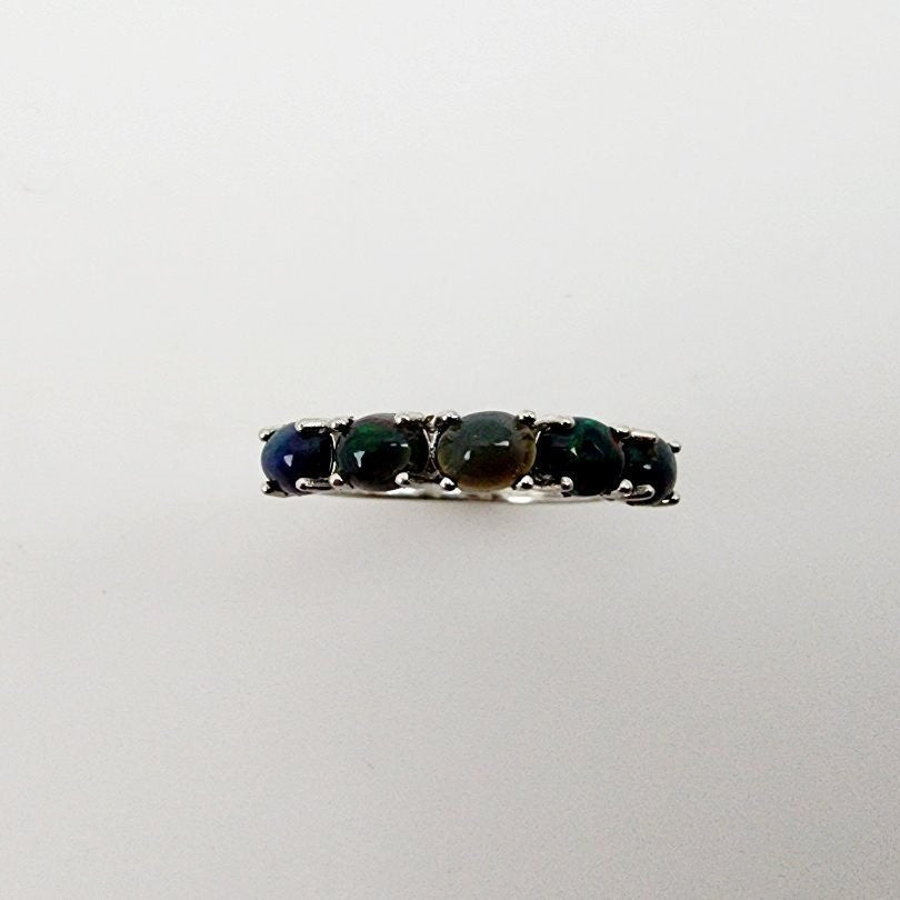 Anillo de ópalo negro - Anillos