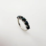 Anillo de ópalo negro - Anillos