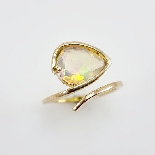 Anillo de ópalo welo en oro 18 k - Anillos