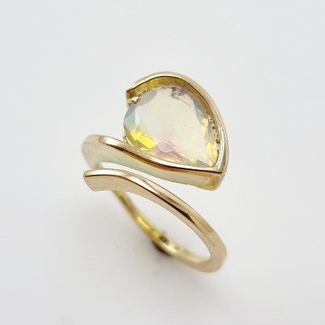 Anillo de ópalo welo en oro 18 k - Anillos