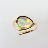 Anillo de ópalo welo en oro 18 k - Anillos