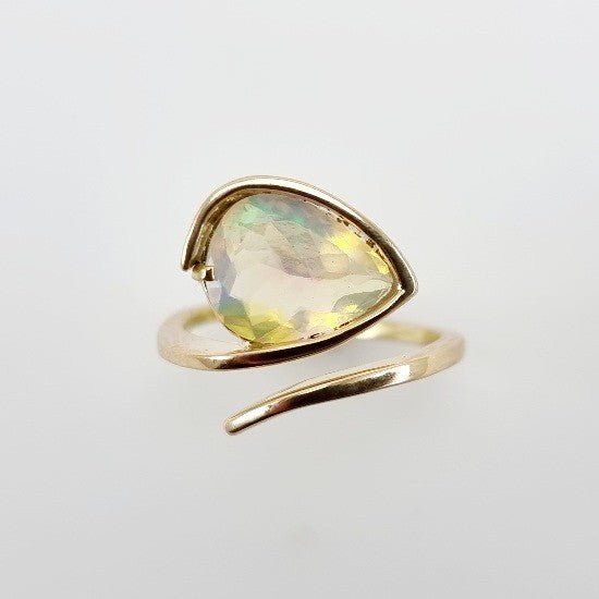Anillo de ópalo welo en oro 18 k - Anillos