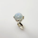 Anillo de Piedra Luna con berilo - Anillos