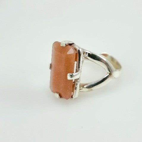 Anillo de Piedra Sol Facetada - Anillos