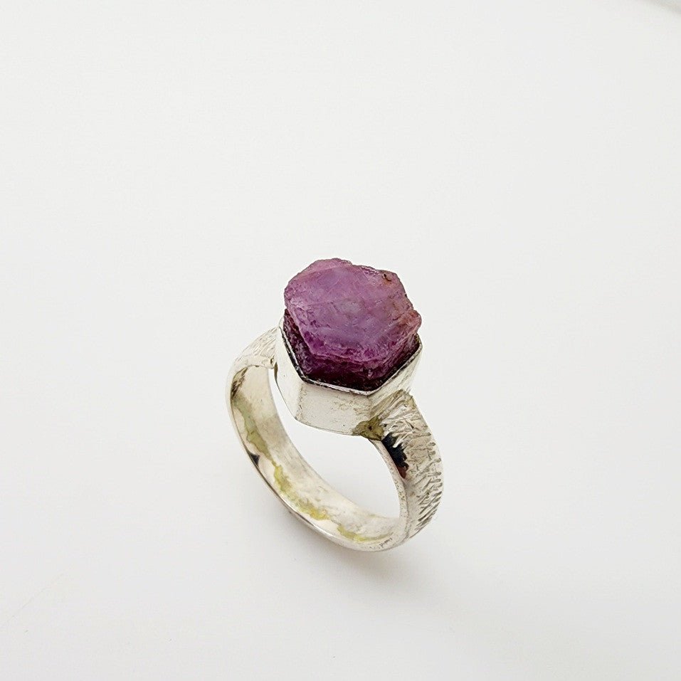 Anillo de Rubí en bruto - Anillos