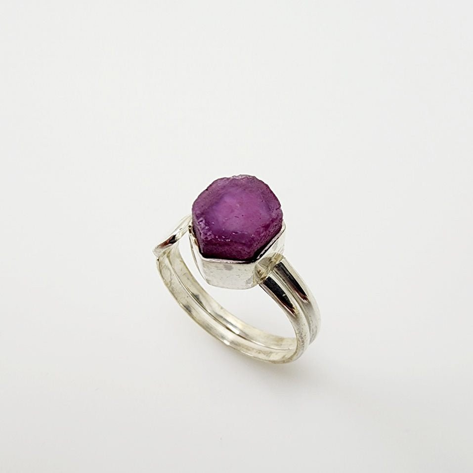 Anillo de Rubí en bruto - Anillos