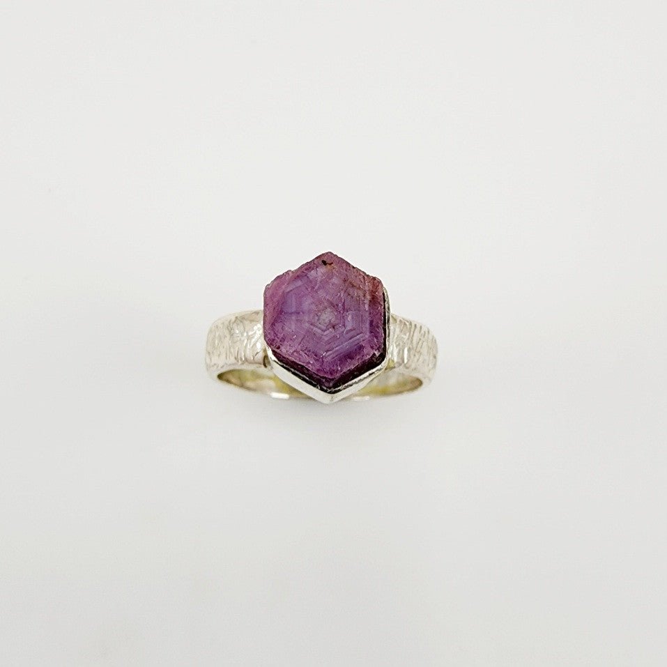 Anillo de Rubí en bruto - Anillos