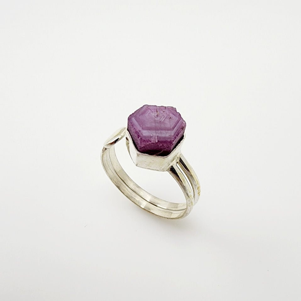 Anillo de Rubí en bruto - Anillos