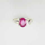Anillo de Rubí rosa - Anillos