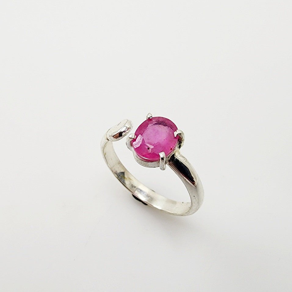Anillo de Rubí rosa - Anillos