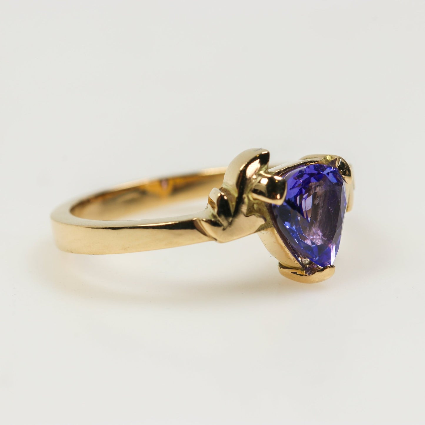 Anillo de Tanzanita en oro 18 k - Anillos