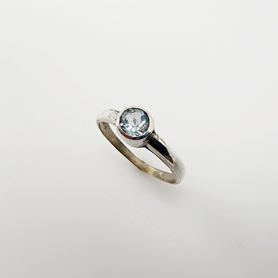 Anillo de Topacio Azul - Anillos