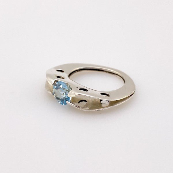 Anillo de Topacio Azul - Anillos