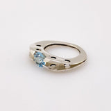 Anillo de Topacio Azul - Anillos