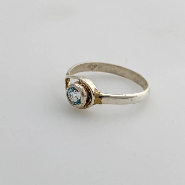 Anillo de Topacio Azul - Anillos