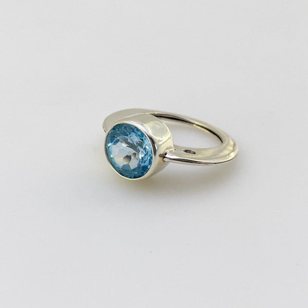 Anillo de Topacio Azul - Anillos
