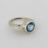 Anillo de Topacio Azul - Anillos