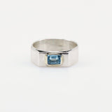 Anillo de Topacio Azul - Anillos