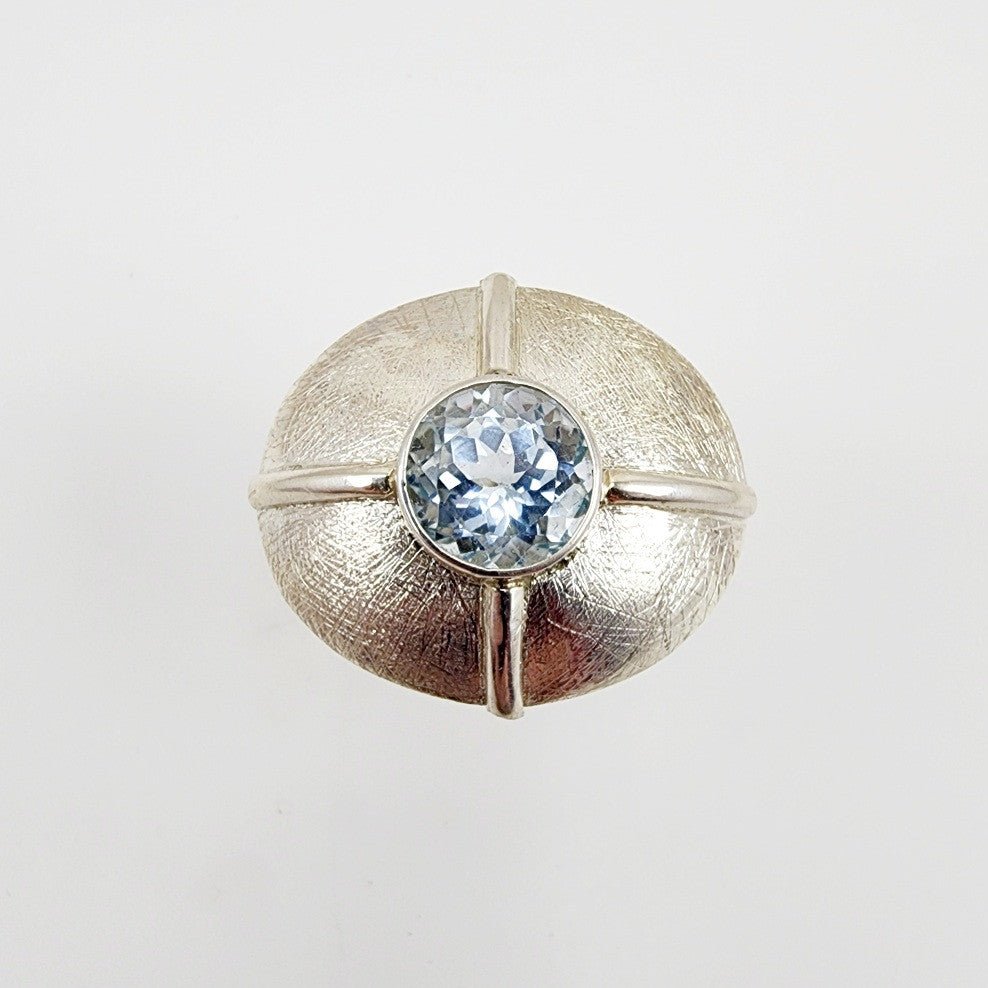 Anillo de Topacio Azul - Anillos