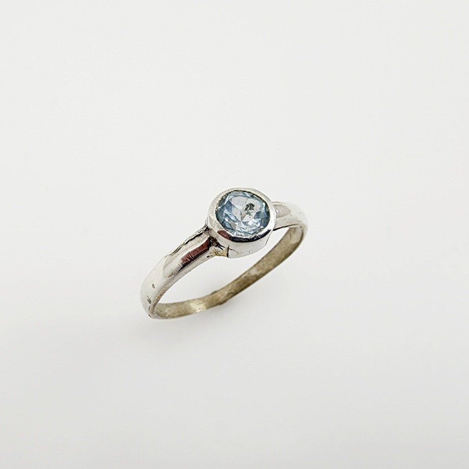 Anillo de Topacio Azul - Anillos