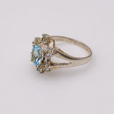 Anillo de Topacio Azul - Anillos