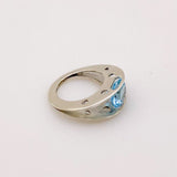Anillo de Topacio Azul - Anillos