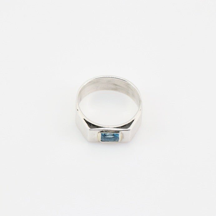 Anillo de Topacio Azul - Anillos