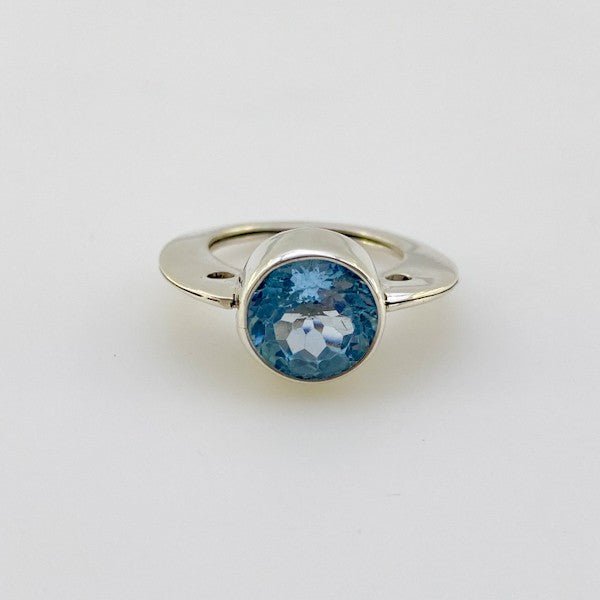 Anillo de Topacio Azul - Anillos