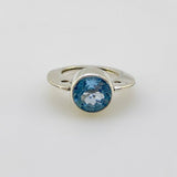 Anillo de Topacio Azul - Anillos