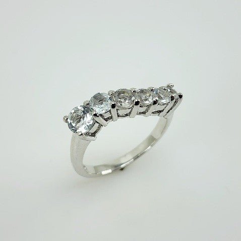 Anillo de Topacio Blanco - Anillos