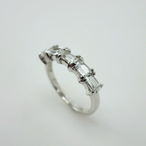 Anillo de Topacio Blanco - Anillos