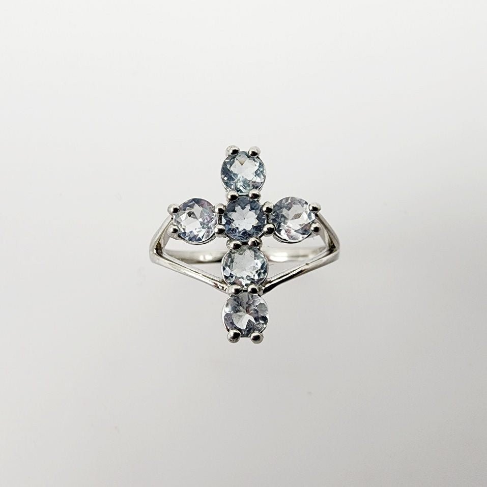 Anillo de Topacio Blanco - Anillos